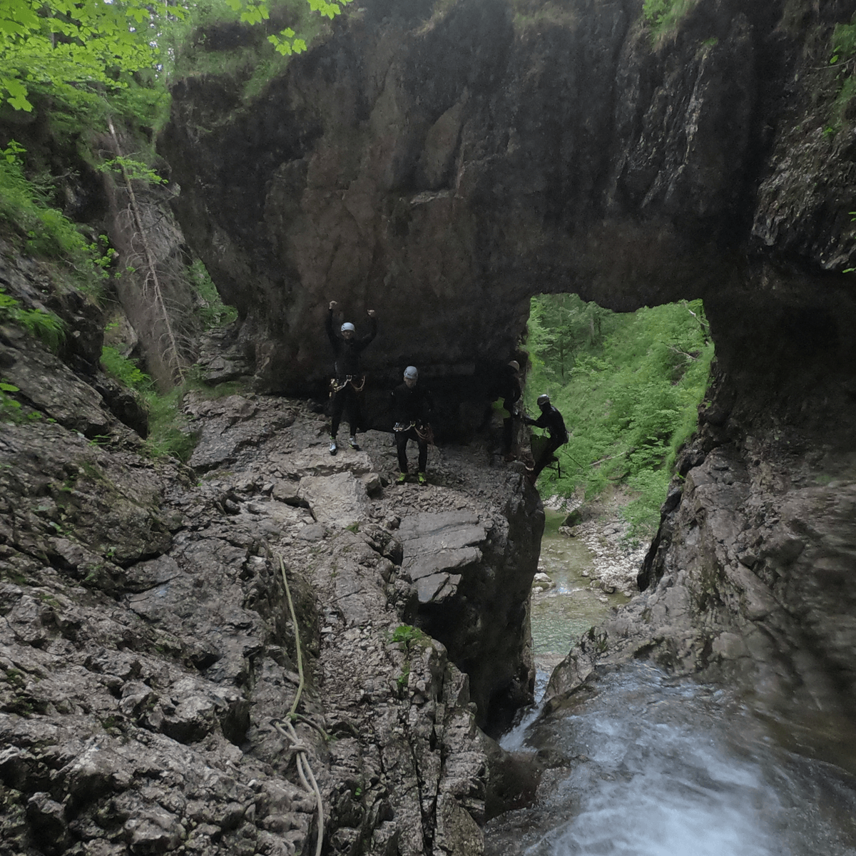 Canyoning in Bayern ein unvergessliches Erlebnis in der Schlucht