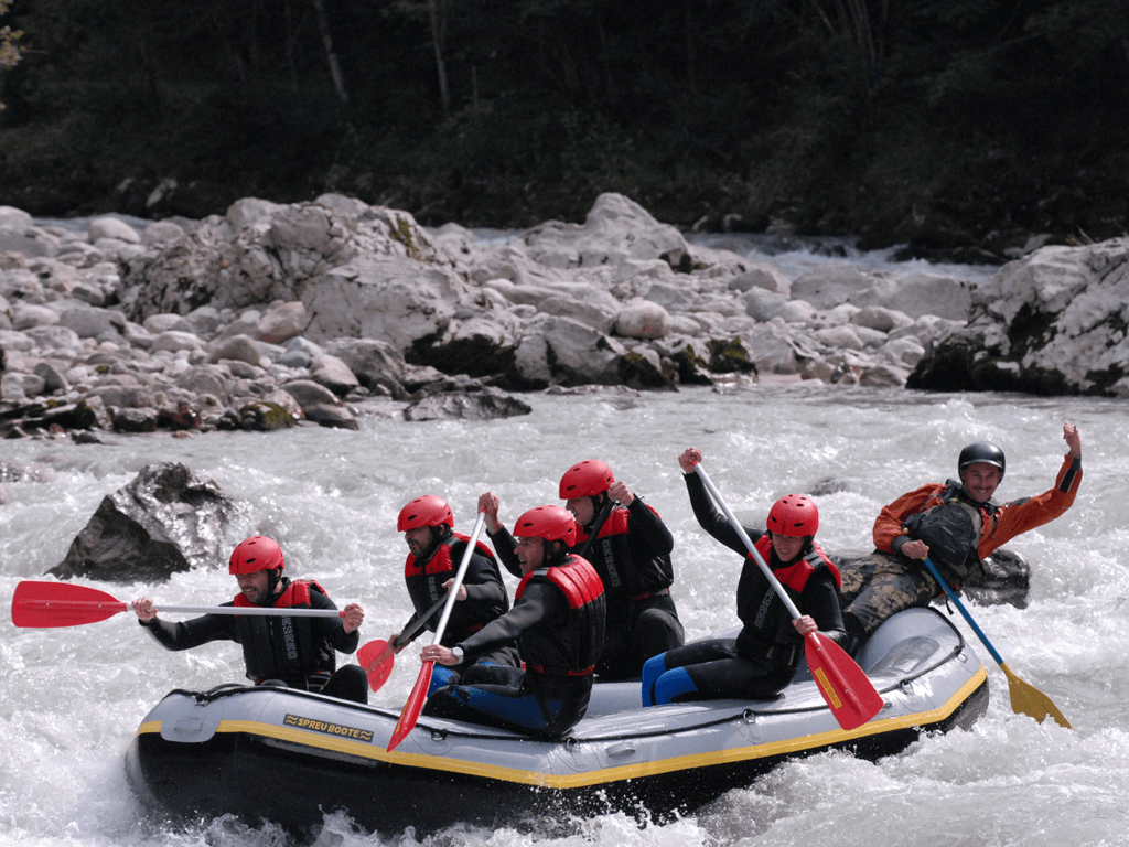 Wildwasser Rafting Saalach