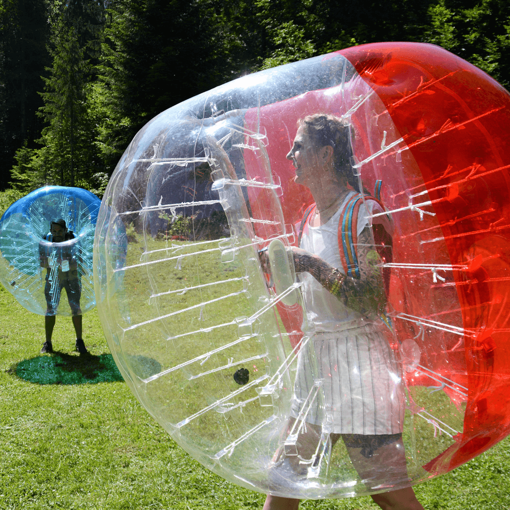 Nahaufnahme Bubble Soccer